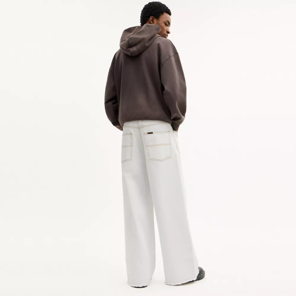 Baggy Denim Pants In Organic Cotton 상세 이미지 3