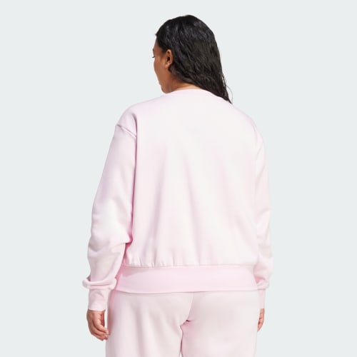 ESSENTIALS SMALL LOGO FEEL COZY SWEATSHIRT (PLUS SIZE) 상세 이미지 2