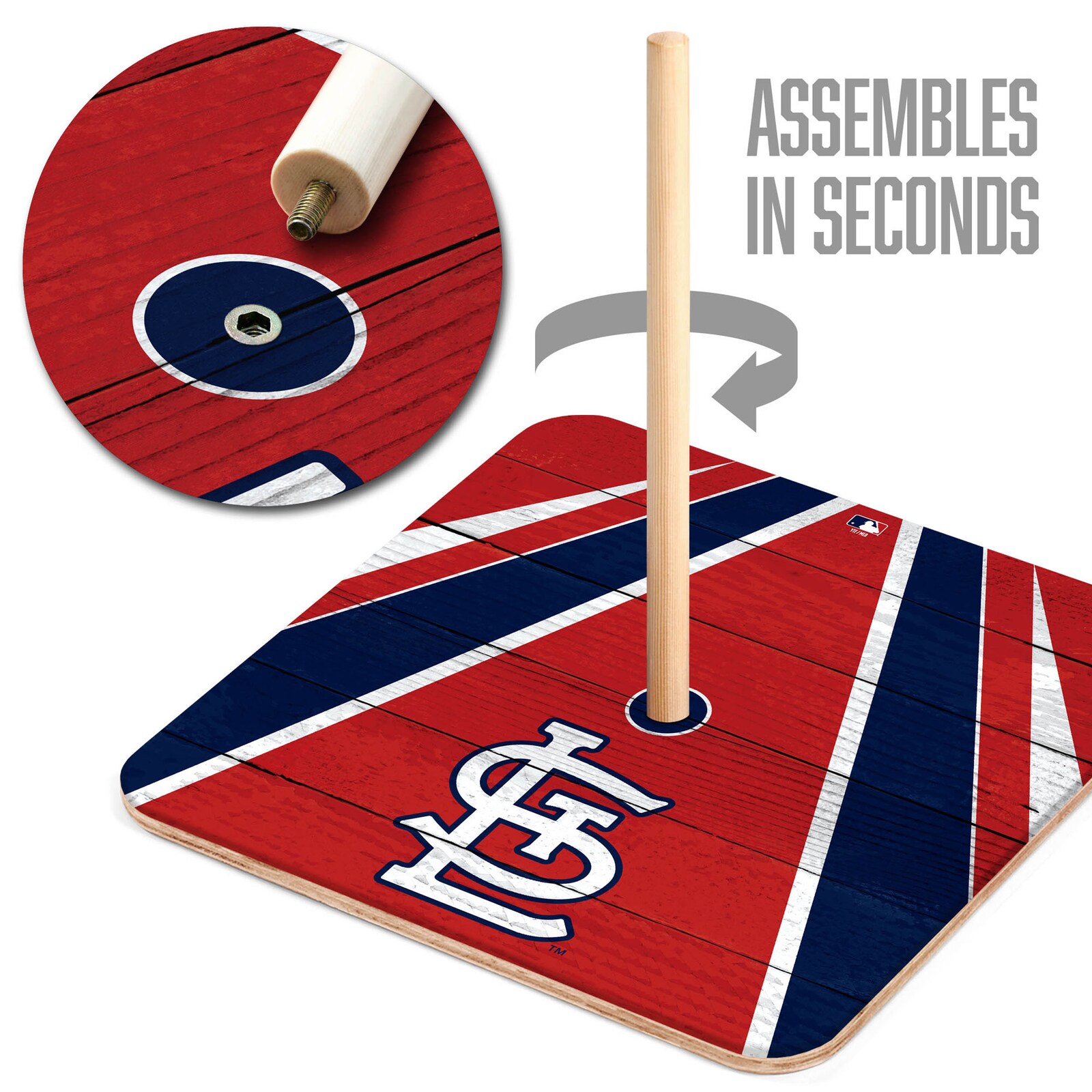 St. Louis Cardinals IDNA 말굽 가방 게임 상세 이미지 5