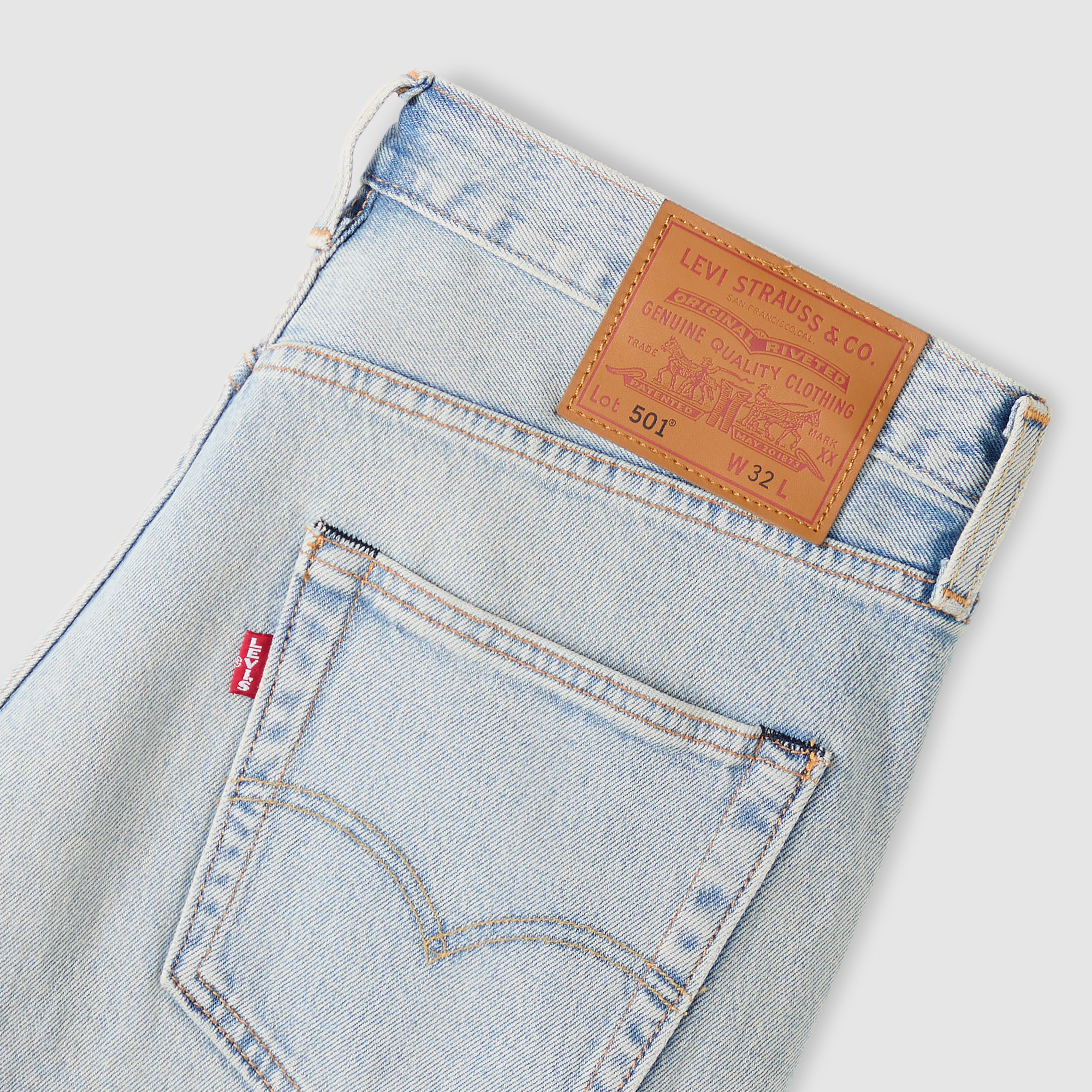 501® Original 9" 남성용 반바지 상세 이미지 7