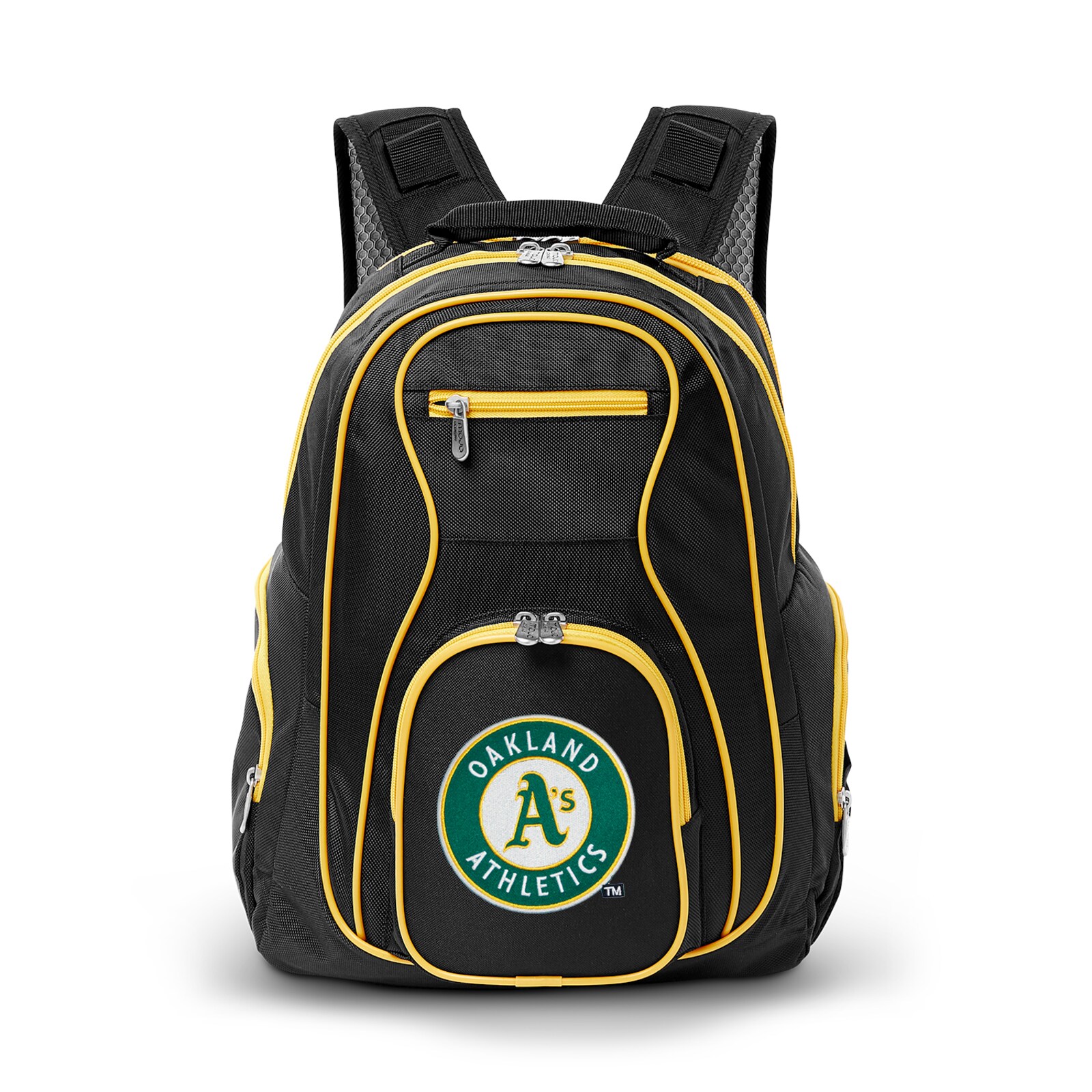 Oakland Athletics MOJO 블랙 트림 컬러 노트북 백팩