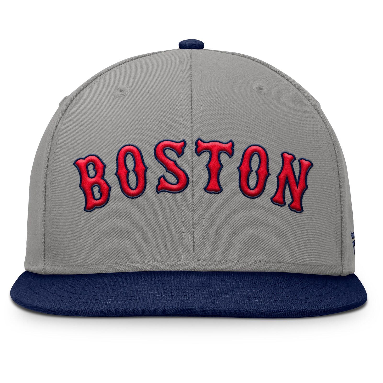 남성용 Boston Red Sox 그레이/네이비 클럽하우스 더그아웃 피티드 모자 상세 이미지 3