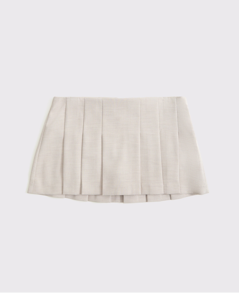 The A&F Scarlett Low Rise Micro Pleated Mini Skort 상세 이미지 6
