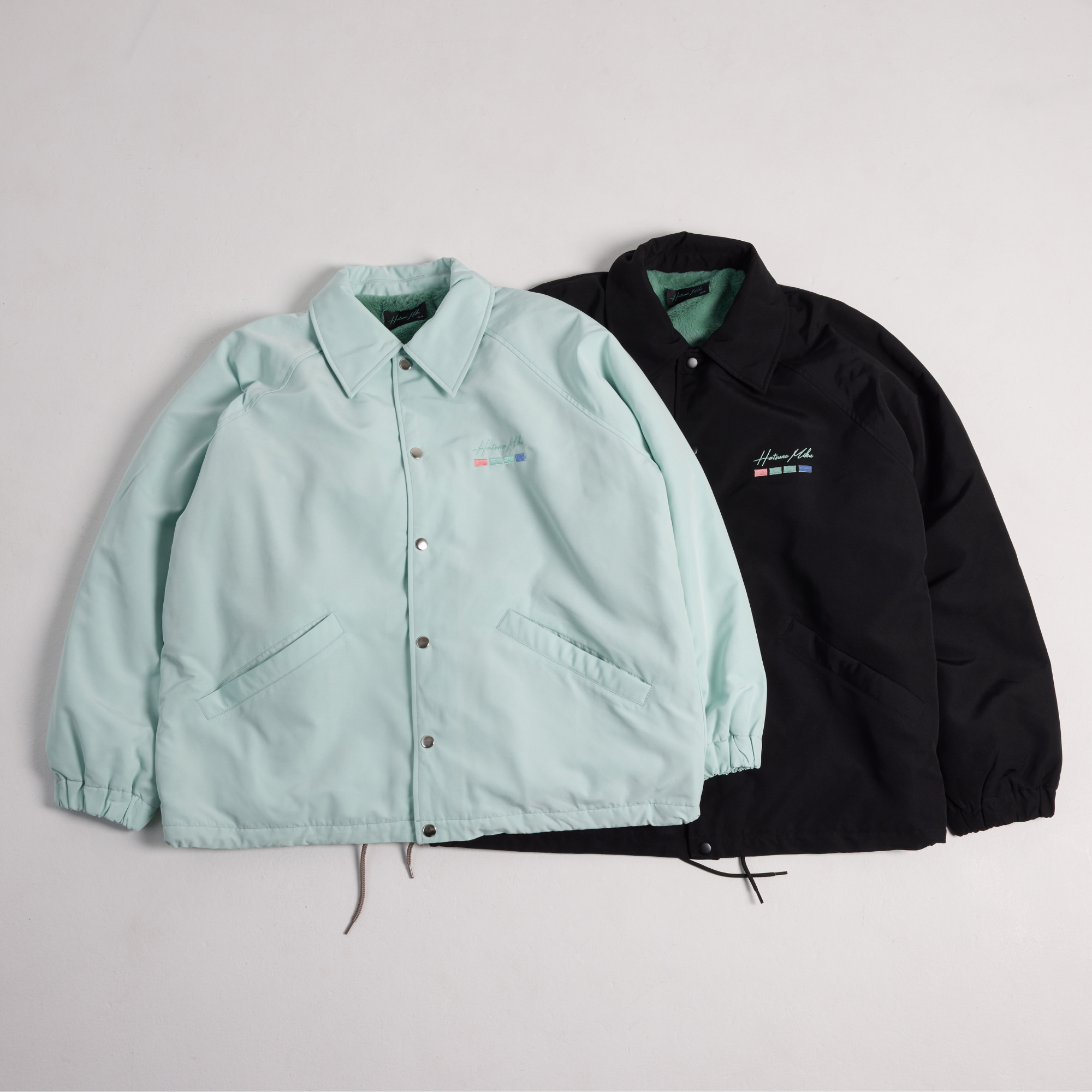 (Goods - Outerwear) Hatsune Miku 인조 퍼 안감 코치 재킷 상세 이미지 2