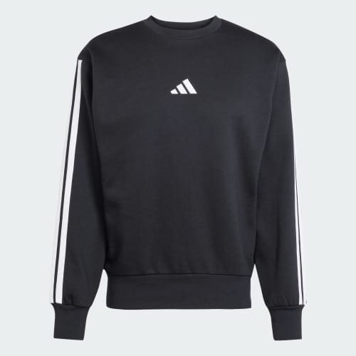 Essentials 3-Stripes Fleece Sweatshirt 상세 이미지 4