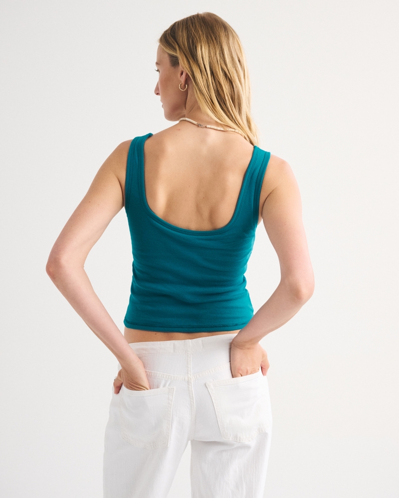Jacksonville Jaguars Bra-Free Rib Scoopneck Tank 상세 이미지 6