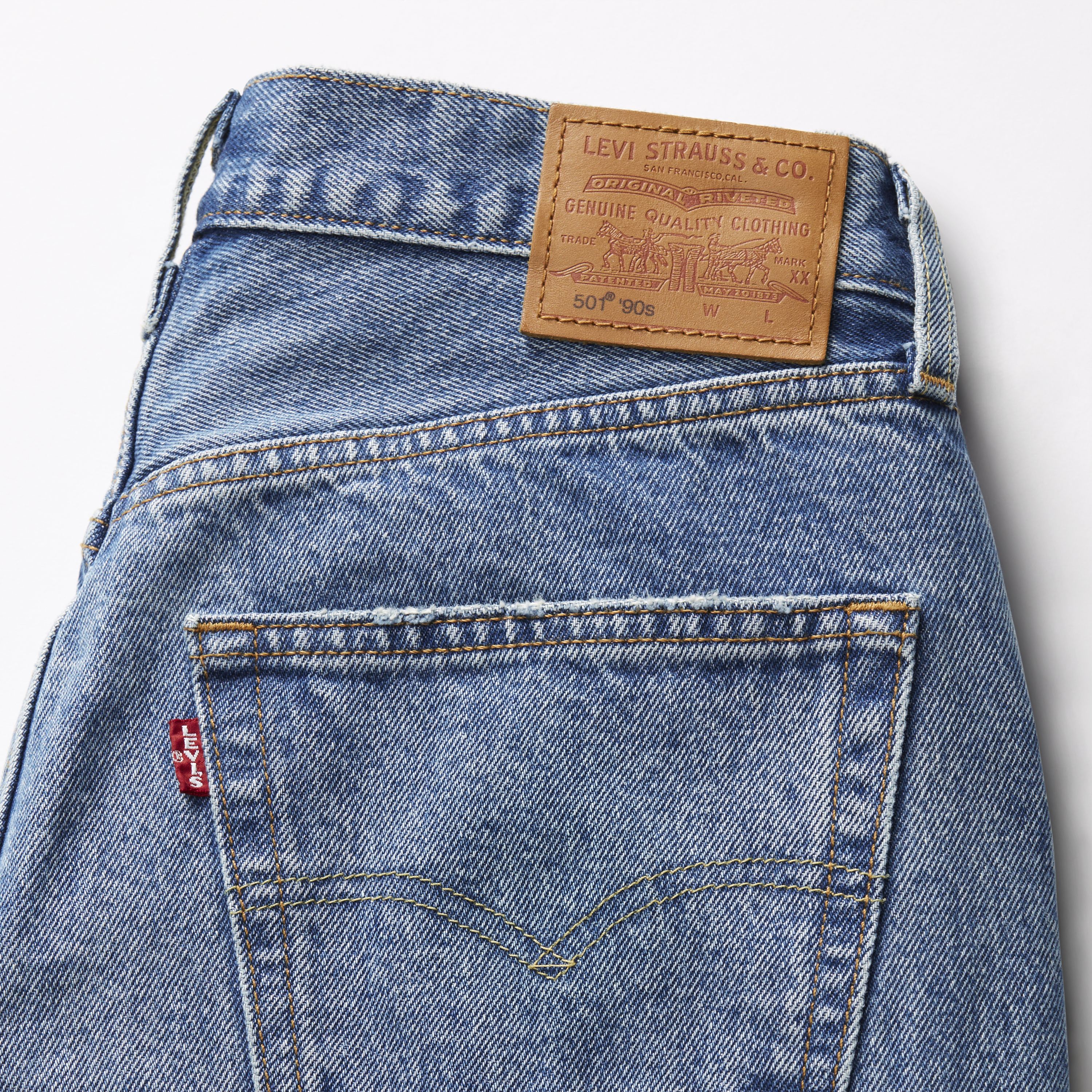 501® '90s 앵클 여성용 청바지 상세 이미지 7