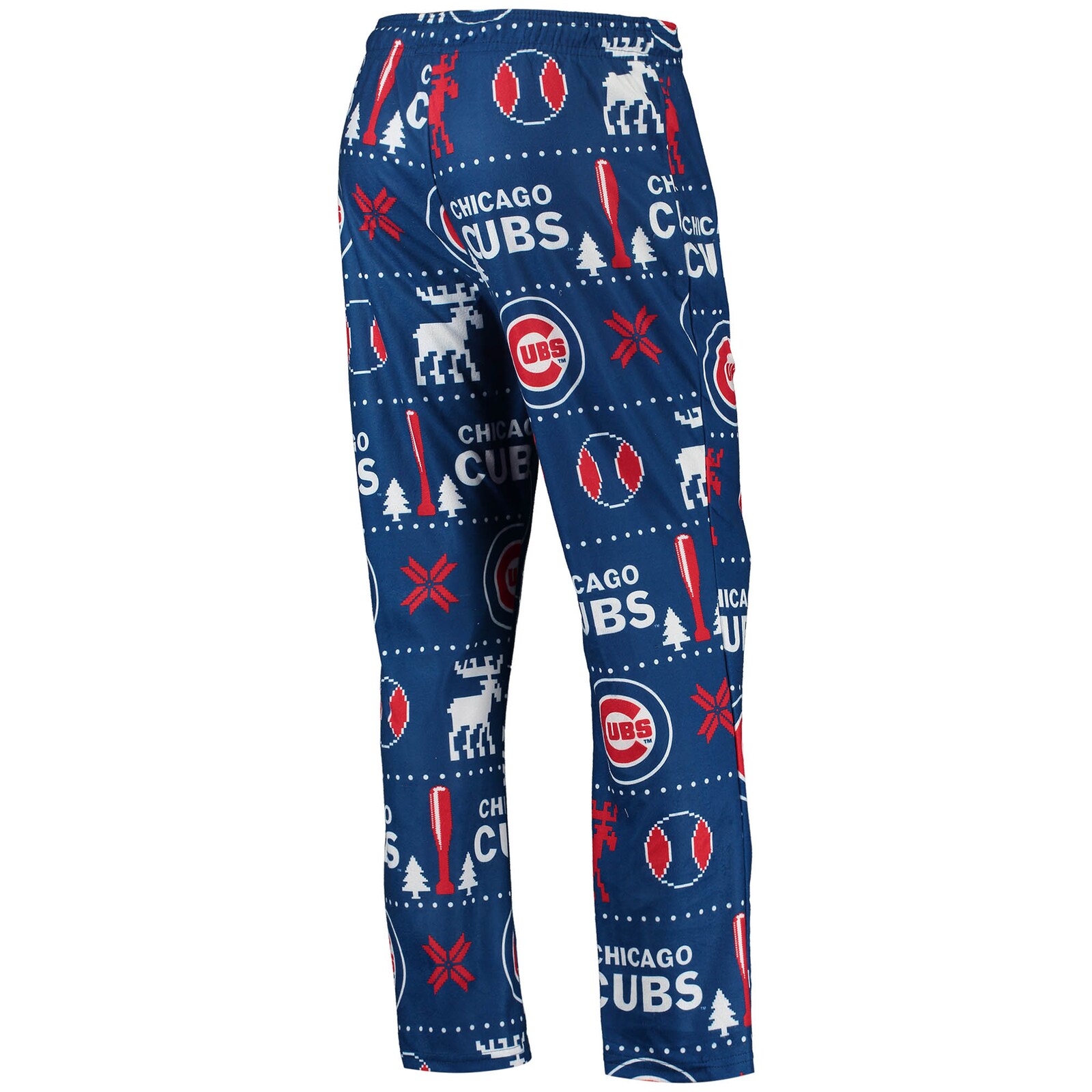 여성용 Chicago Cubs FOCO 로열 어글리 파자마 세트 상세 이미지 6