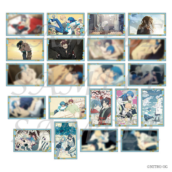 (1BOX=11)(상품 - 카드) NITRO CHiRAL 트레이딩 클리어 카드 - DRAMAtical Murder