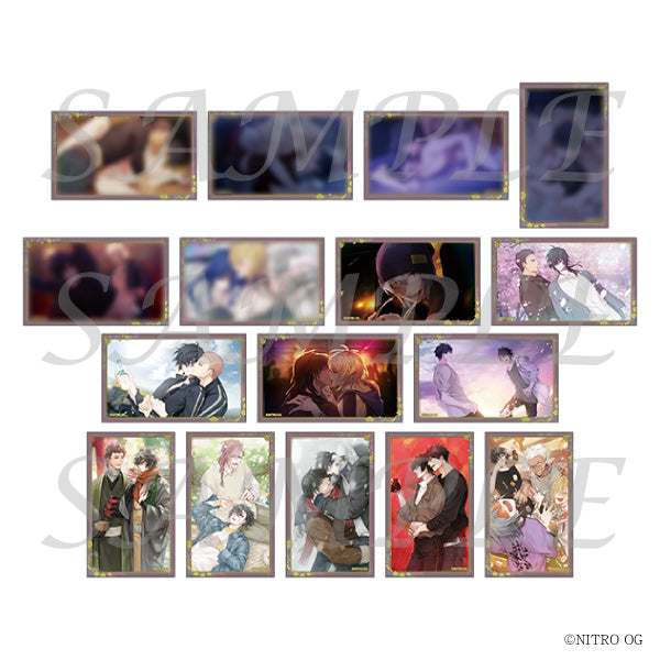 (1BOX=8)(상품 - 카드) NITRO CHiRAL 트레이딩 클리어 카드 - Slow Damage