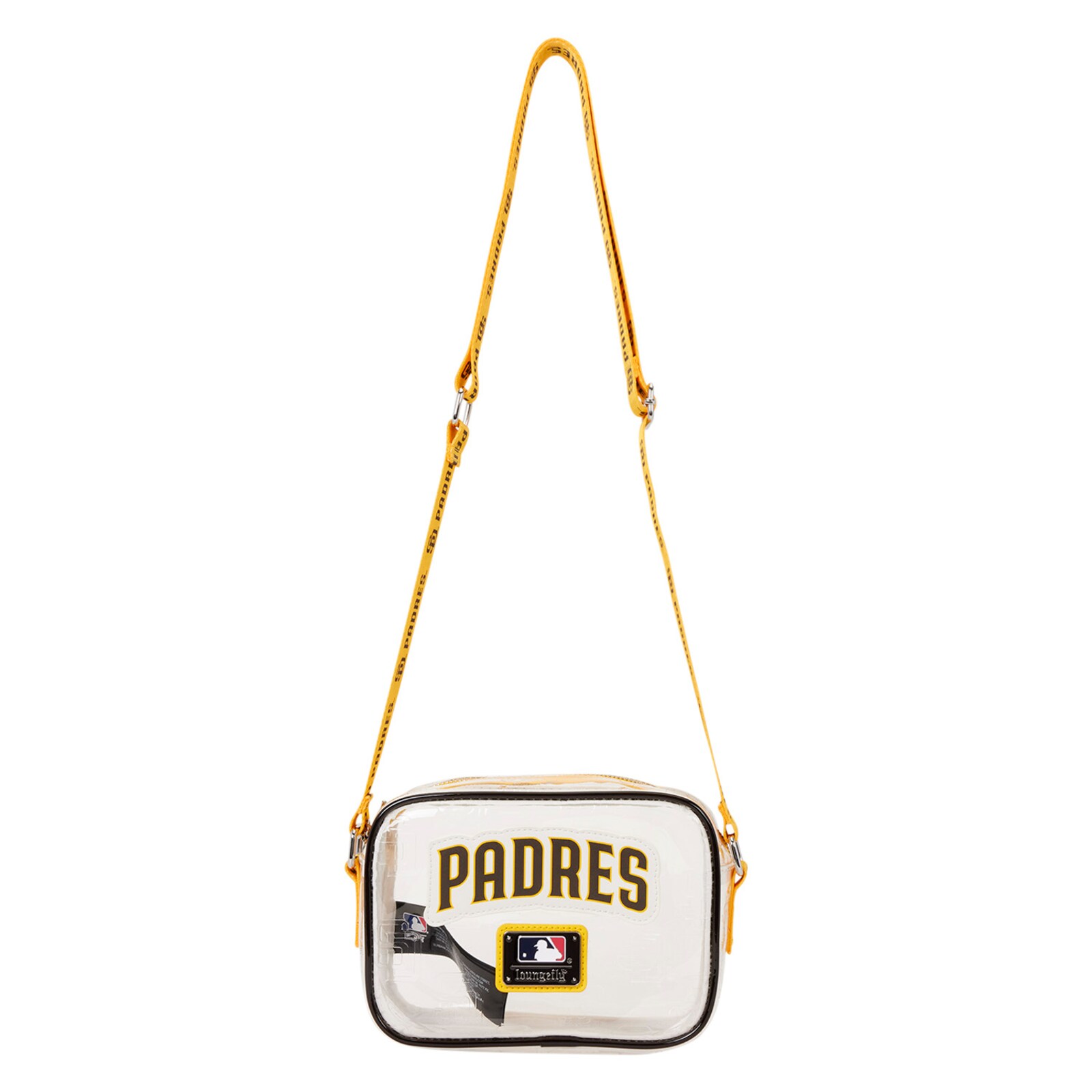 San Diego Padres Loungefly 투명 올오버 로고 크로스바디 백 상세 이미지 5