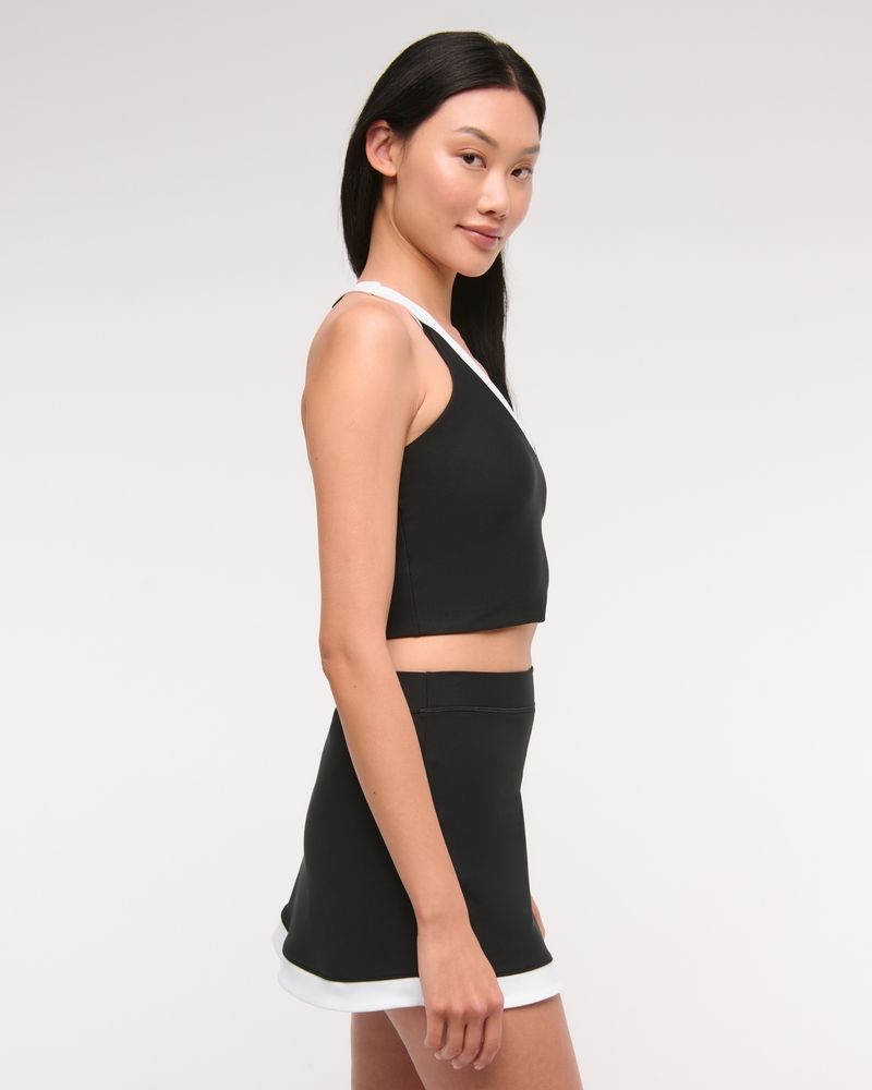 YPB sculptLUX Lined Clean Mini Skirt 상세 이미지 4