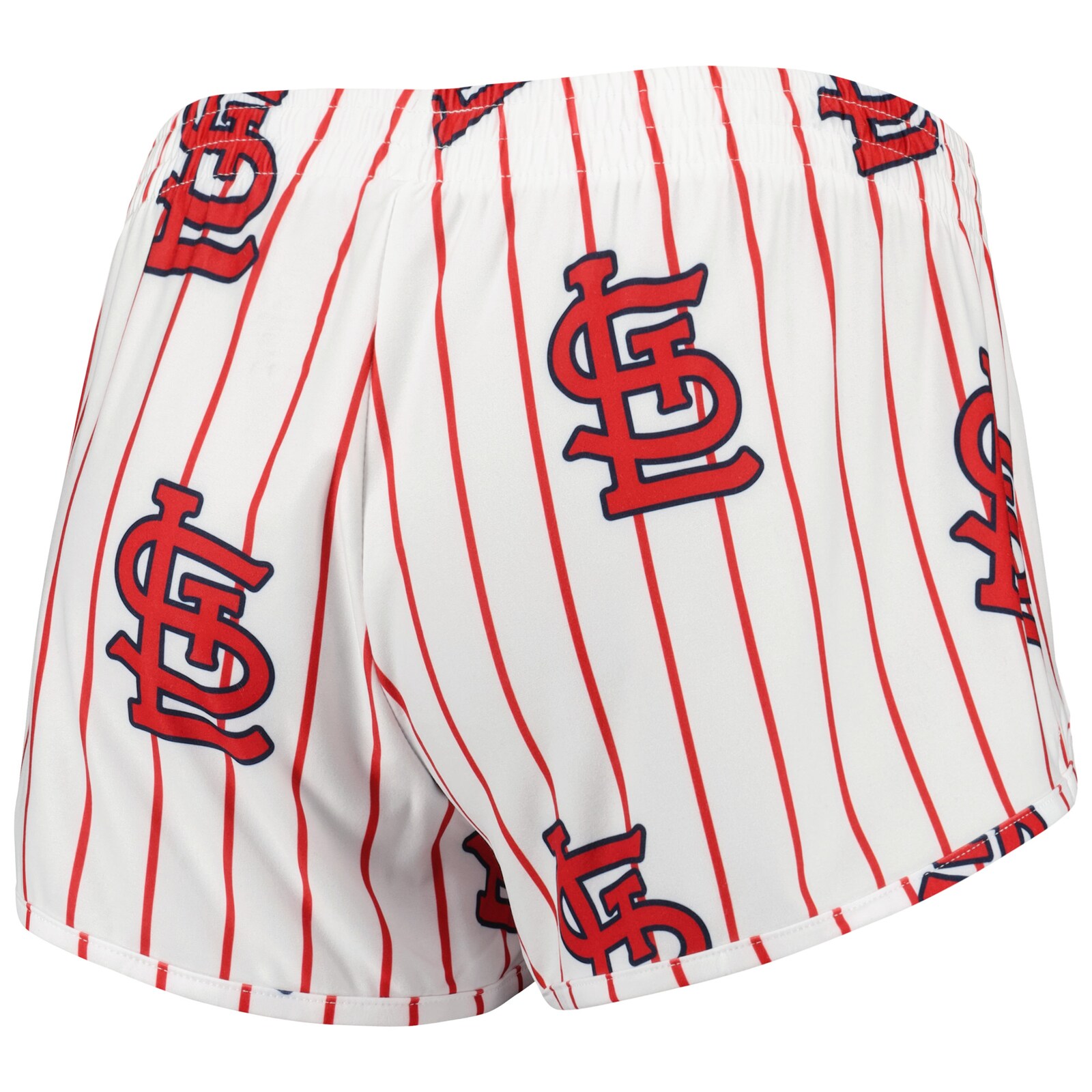 여성용 St. Louis Cardinals Concepts Sport 화이트 Reel 올오버 프린트 탱크톱 & 반바지 수면 세트 상세 이미지 6
