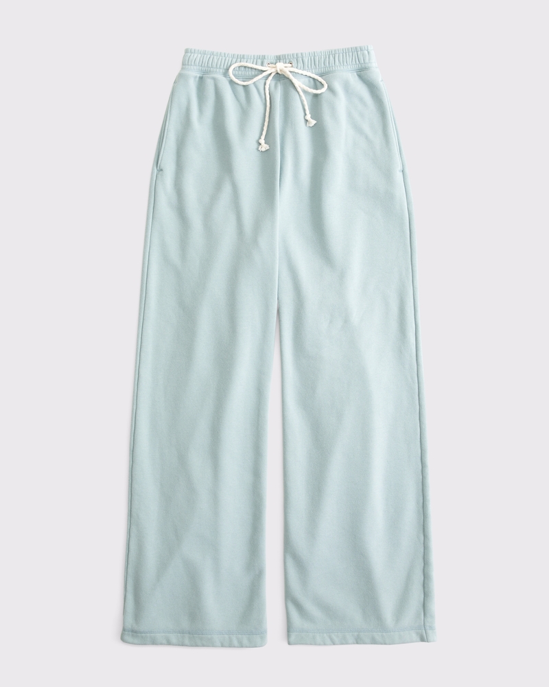 High Rise Sunday Terry Wide Leg Sweatpant 상세 이미지 6