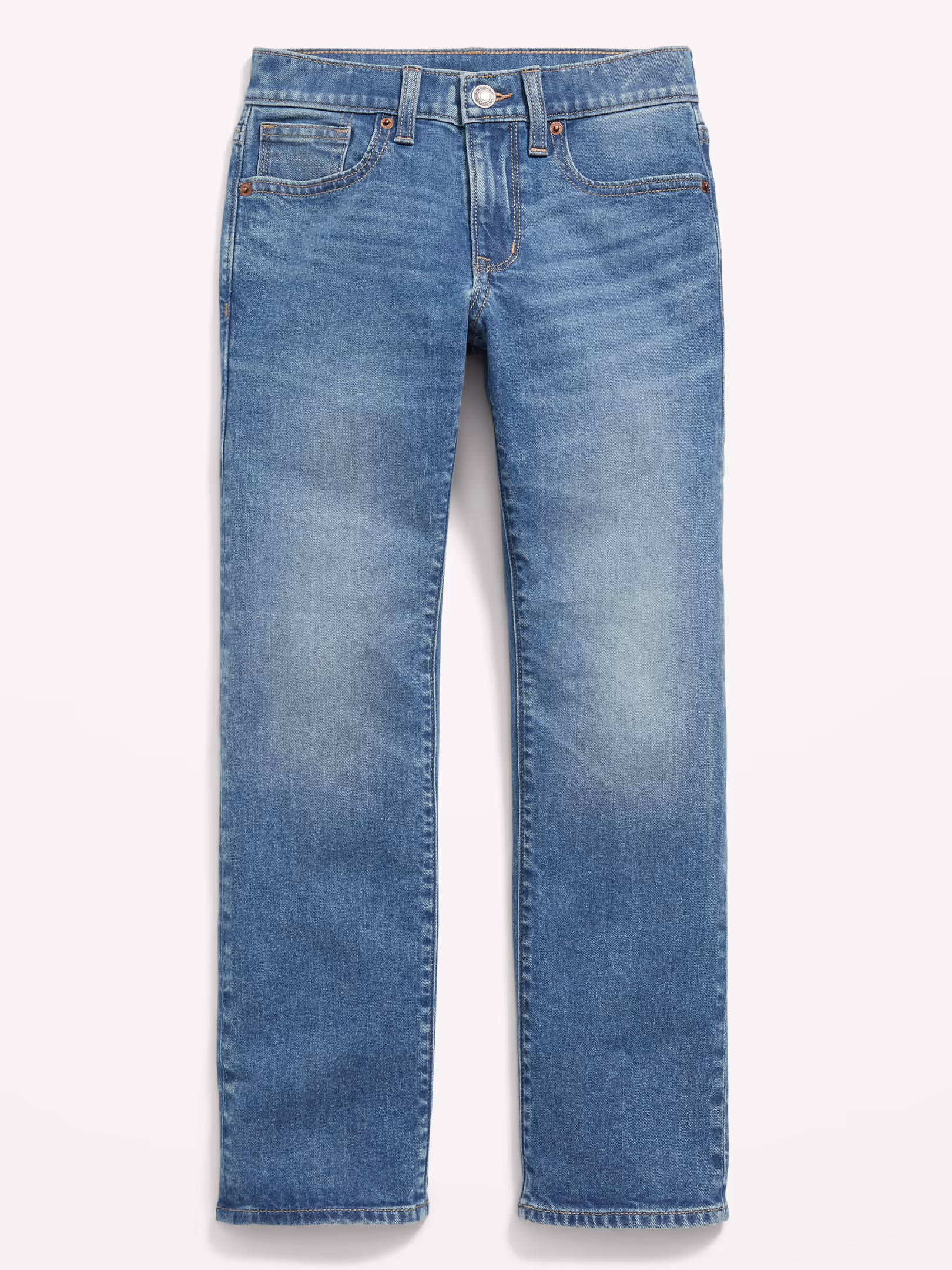 Straight-Leg Built-In Flex Jeans for Boys 상세 이미지 4