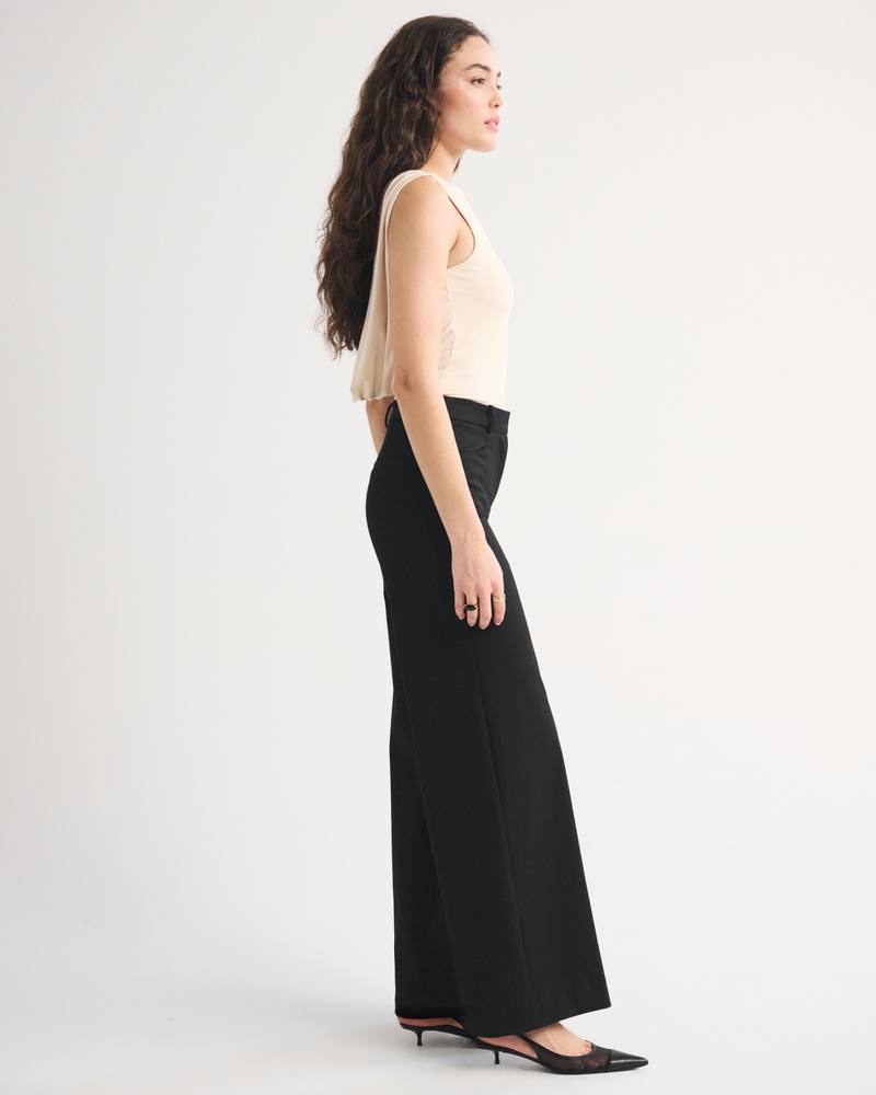 A&F Forme Ultra Wide Leg Pant 상세 이미지 3