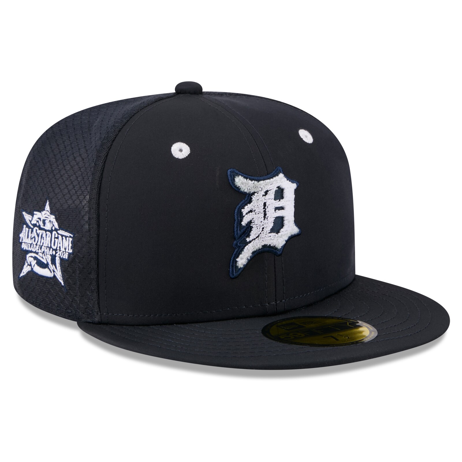 남성용 Detroit Tigers New Era 네이비 2026 MLB 올스타 경기 워크아웃 59FIFTY 피티드 모자