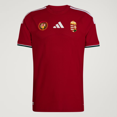 Hungary 26 Home Authentic Jersey 상세 이미지 4