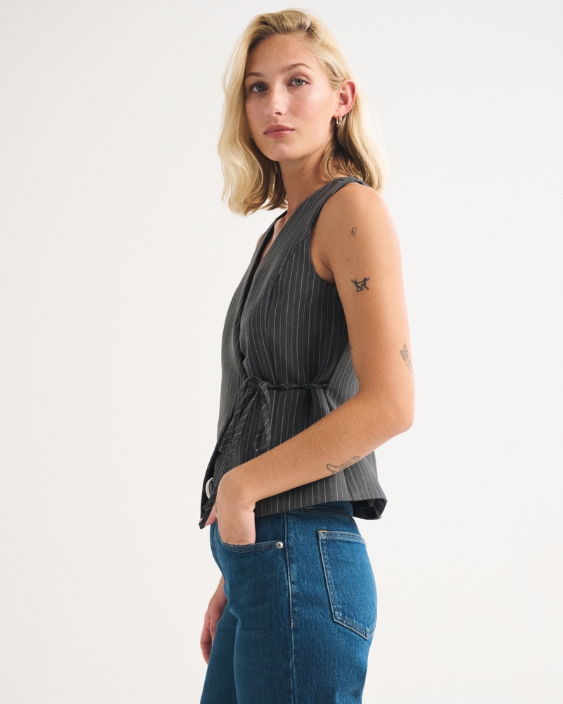 Wrap-Front Vest 상세 이미지 4