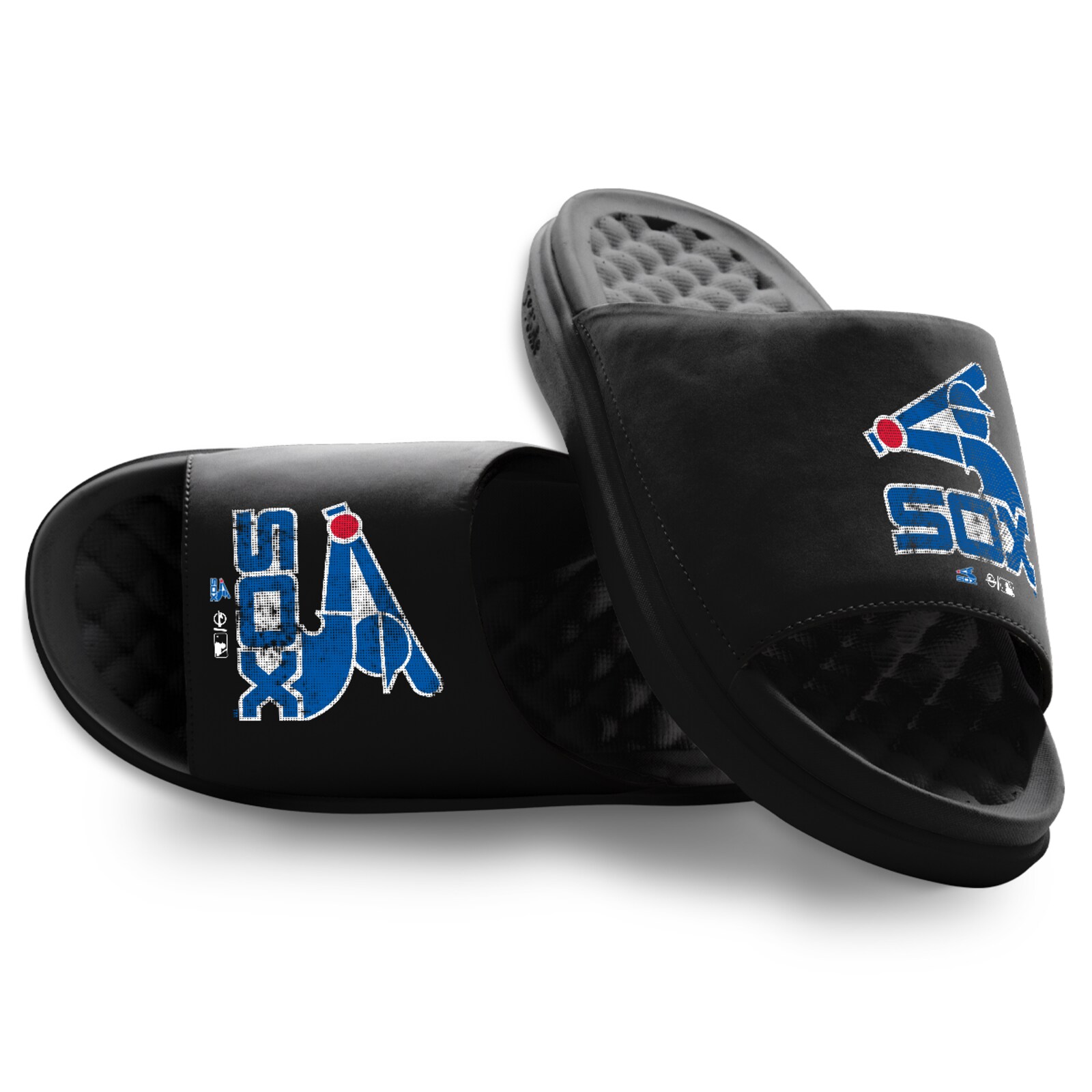 남녀공용 Chicago White Sox ISlide Cooperstown Motive 슬라이드 샌들 상세 이미지 2