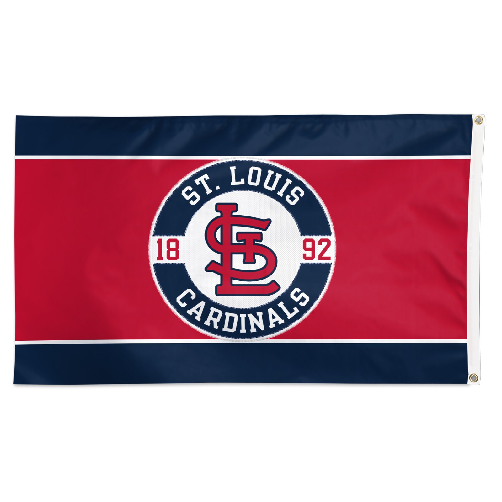 St. Louis Cardinals WinCraft 3피트 x 5피트 아플리케 깃발 상세 이미지 3