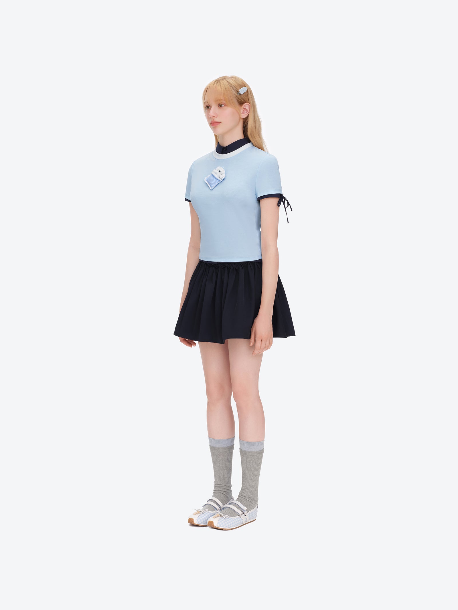 나이티 나이트 베어 타이트 티 블루 상세 이미지 3