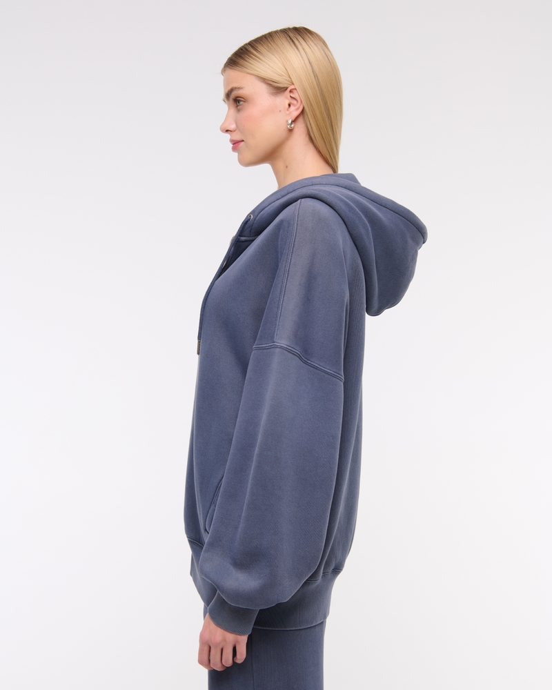 Oversized Sunday Hooded Full-Zip 상세 이미지 5
