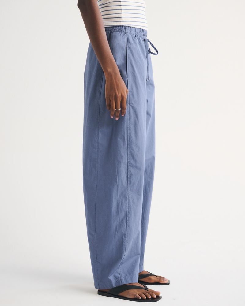 Poplin Barrel Pull-On Pant 상세 이미지 4