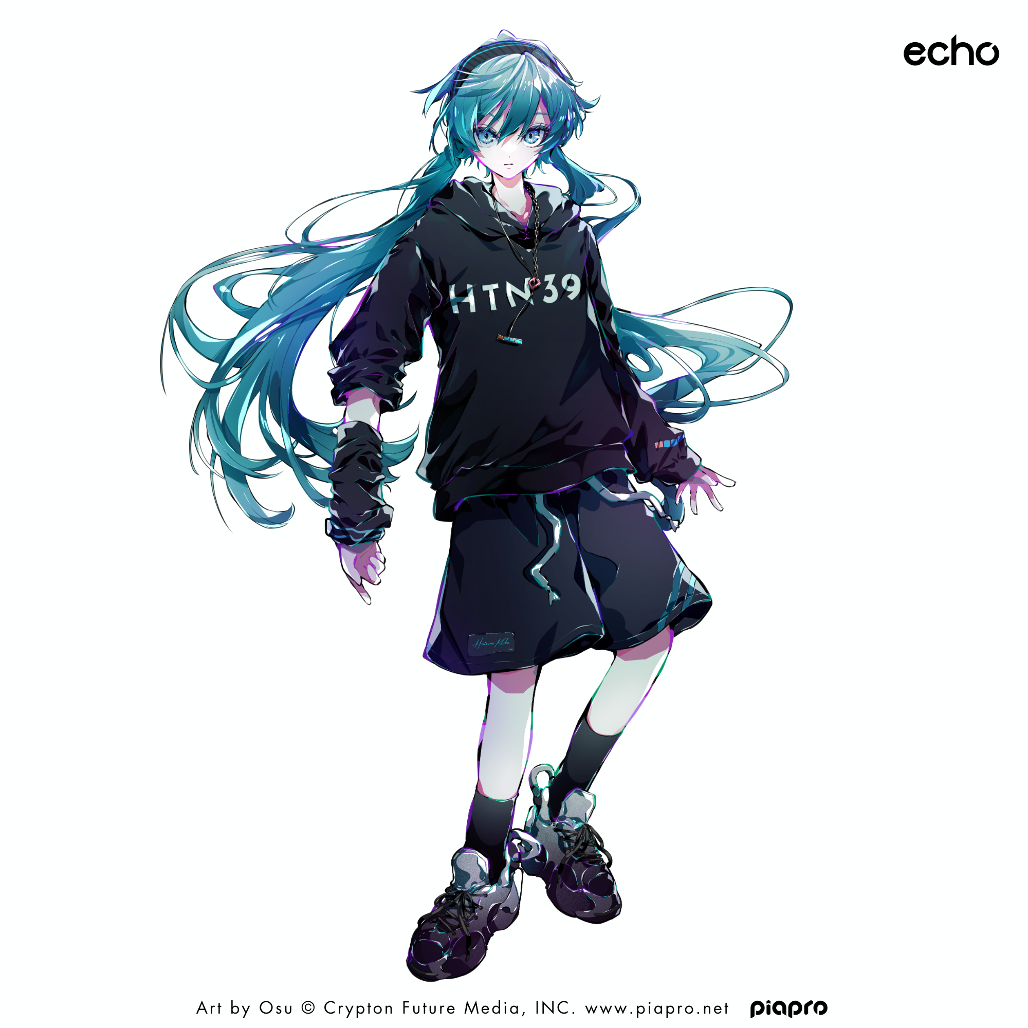 Hatsune Miku 카라비너 키체인 상세 이미지 6