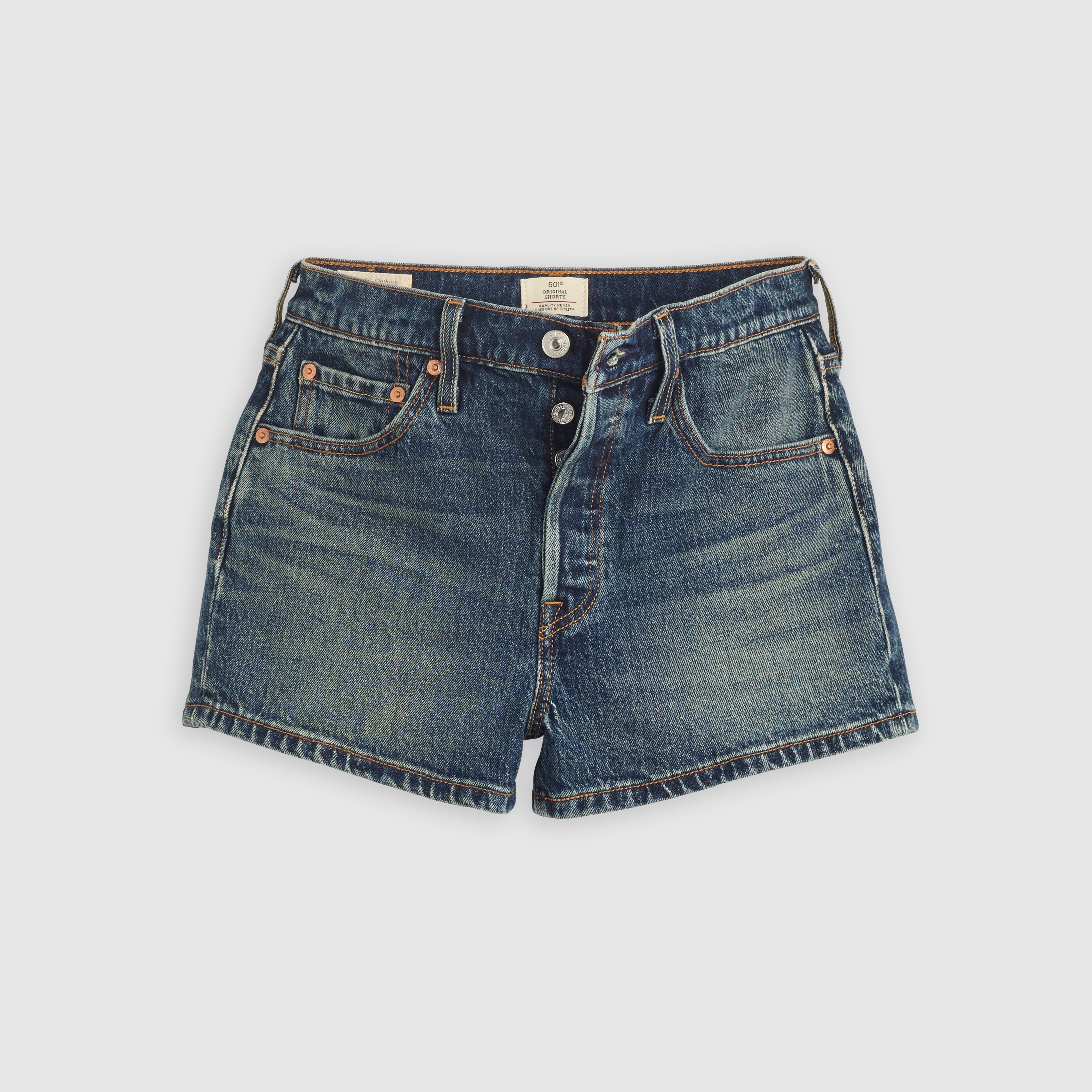 501® 오리지널 핏 하이라이즈 여성 반바지 상세 이미지 6