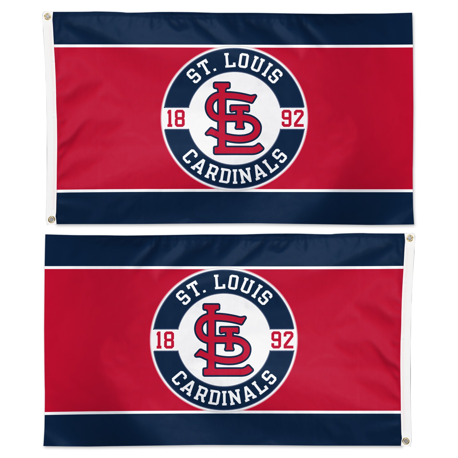 St. Louis Cardinals WinCraft 3피트 x 5피트 아플리케 깃발 상세 이미지 4