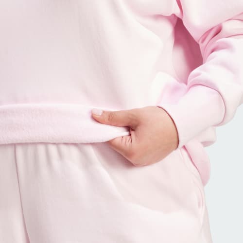 ESSENTIALS SMALL LOGO FEEL COZY SWEATSHIRT (PLUS SIZE) 상세 이미지 6