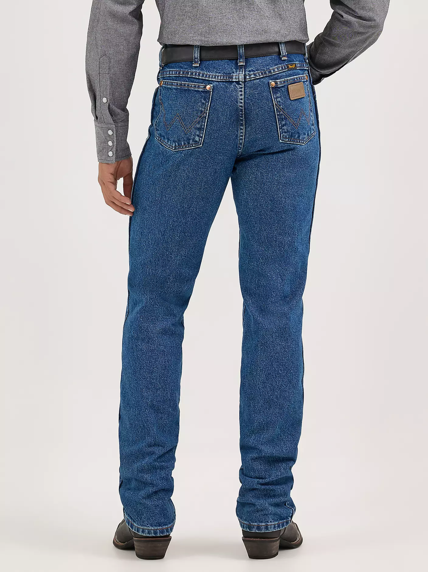 Cowboy Cut® 스톤워시드 슬림핏 진 상세 이미지 3