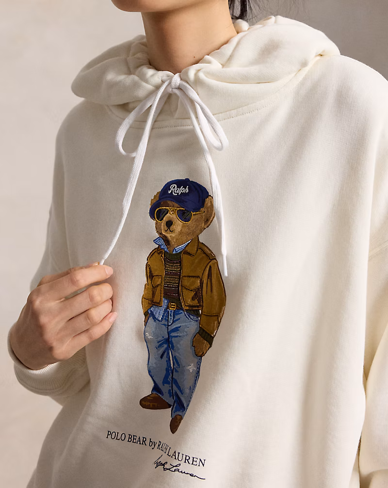 Polo Bear 경량 플리스 후디 상세 이미지 5