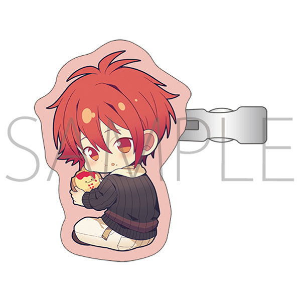 (Goods - Hair Accessory) IDOLiSH7 Kapurikko Hoobaru 앞머리용 경첩 바레트 / Riku Nanase