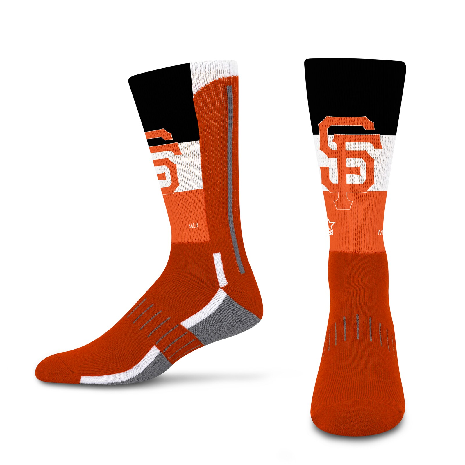 남녀공용 San Francisco Giants Starter Big Energy Neo 2팩 크루 양말 세트 상세 이미지 5