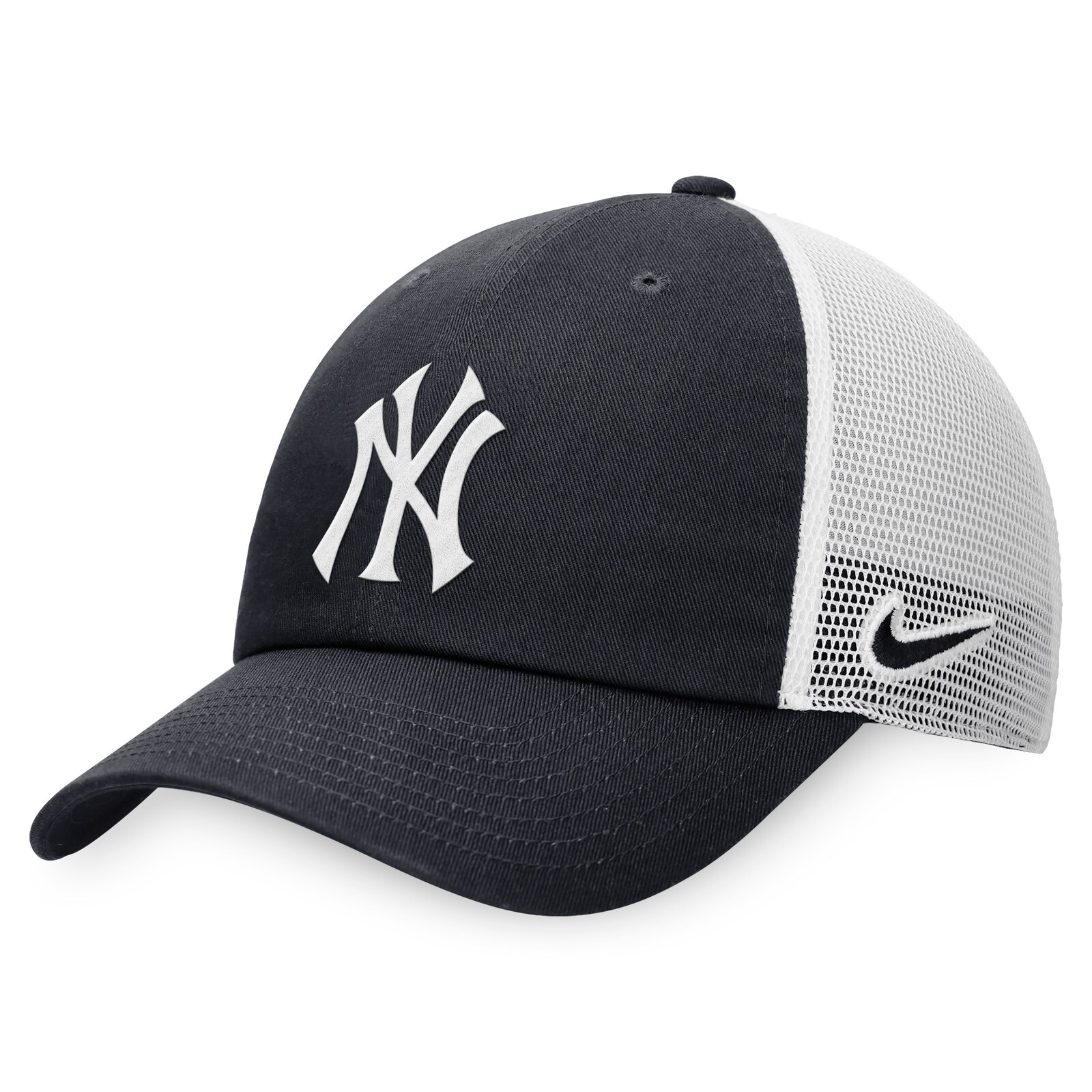 남성용 New York Yankees Nike 네이비 클럽 트러커 조절식 모자 상세 이미지 2