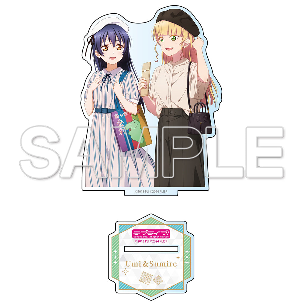 (굿즈 - 아크릴 스탠드) Love Live! Series Odekake Love Live! 아크릴 스탠드 - Umi & Sumire