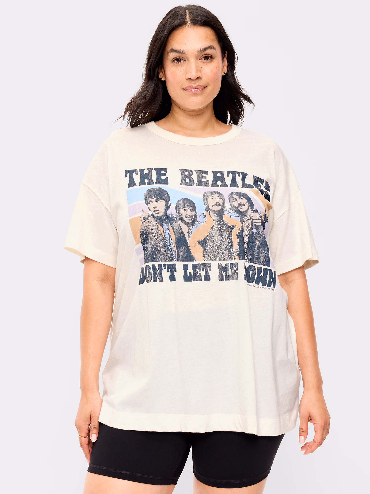 The Beatles™ 오버사이즈 튜닉 티셔츠 상세 이미지 8