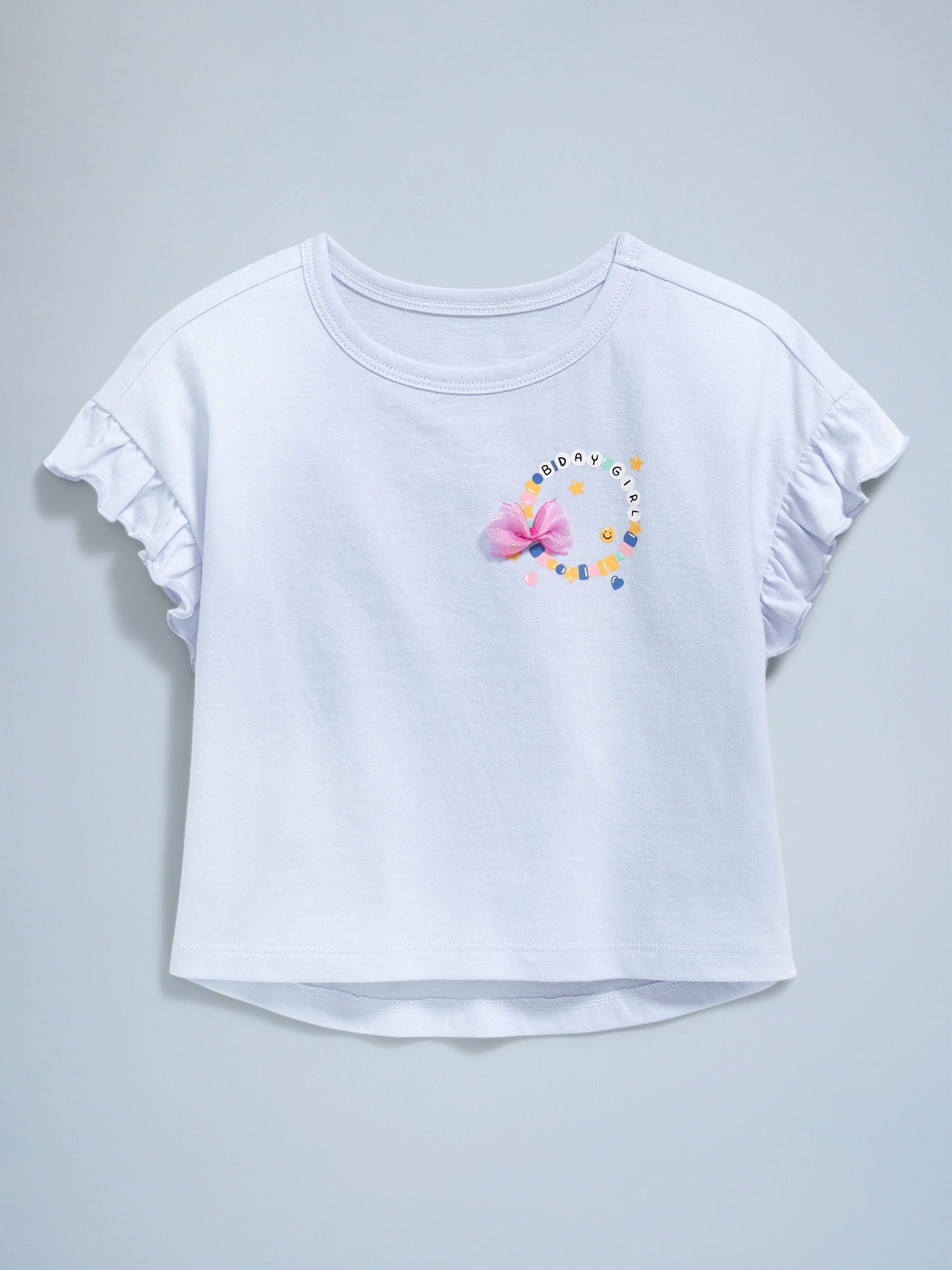 Birthday Graphic T-Shirt for Toddler Girls 상세 이미지 2