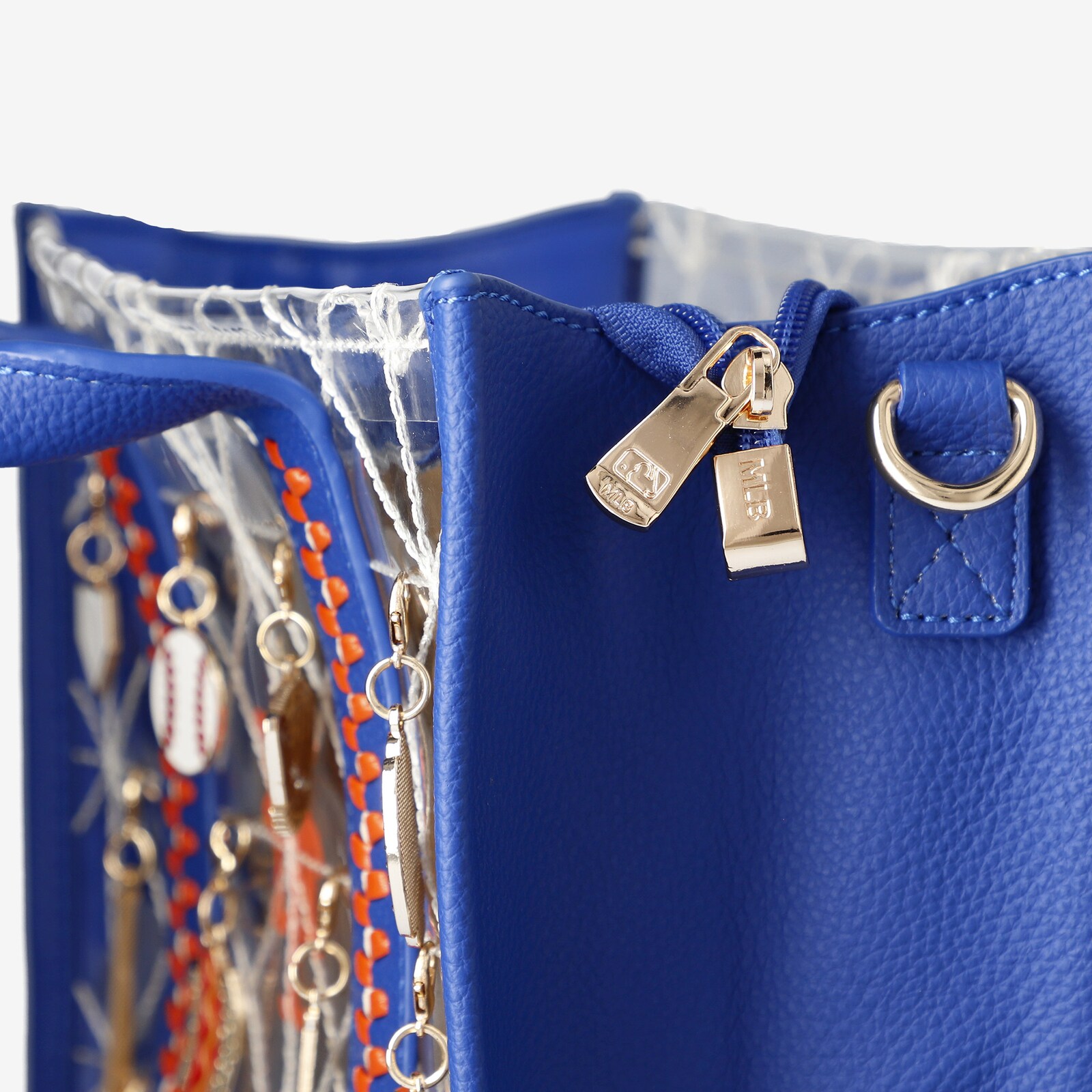 New York Mets Montana West Charmed Whipstitch 토트백 상세 이미지 7