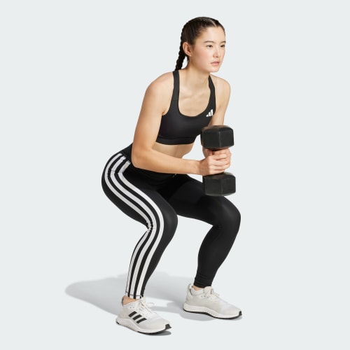 Optime Essentials 3-Stripes 7/8 Leggings 상세 이미지 3