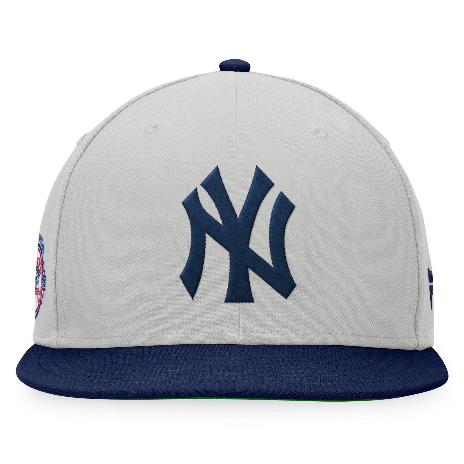 남성용 New York Yankees Fanatics 그레이/네이비 Glory Days 투톤 스냅백 모자 상세 이미지 3