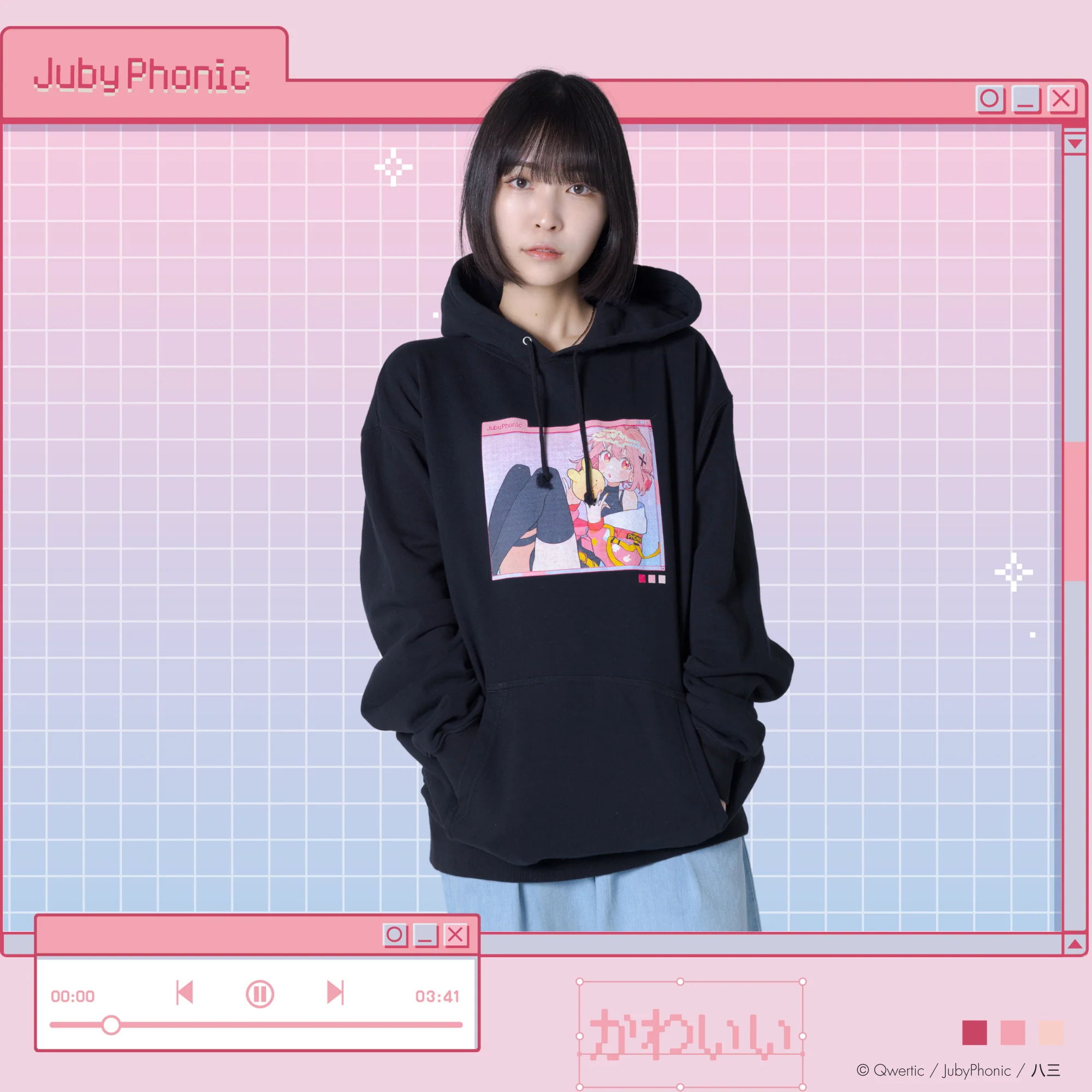 (Goods - Outerwear) JubyPhonic 후디 Hassan 아트워크 상세 이미지 5