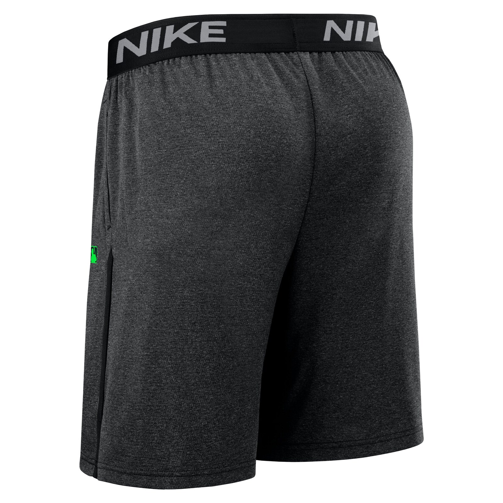 남성용 Tampa Bay Rays Nike 블랙 Authentic Collection City Connect 퍼포먼스 니트 반바지 상세 이미지 4