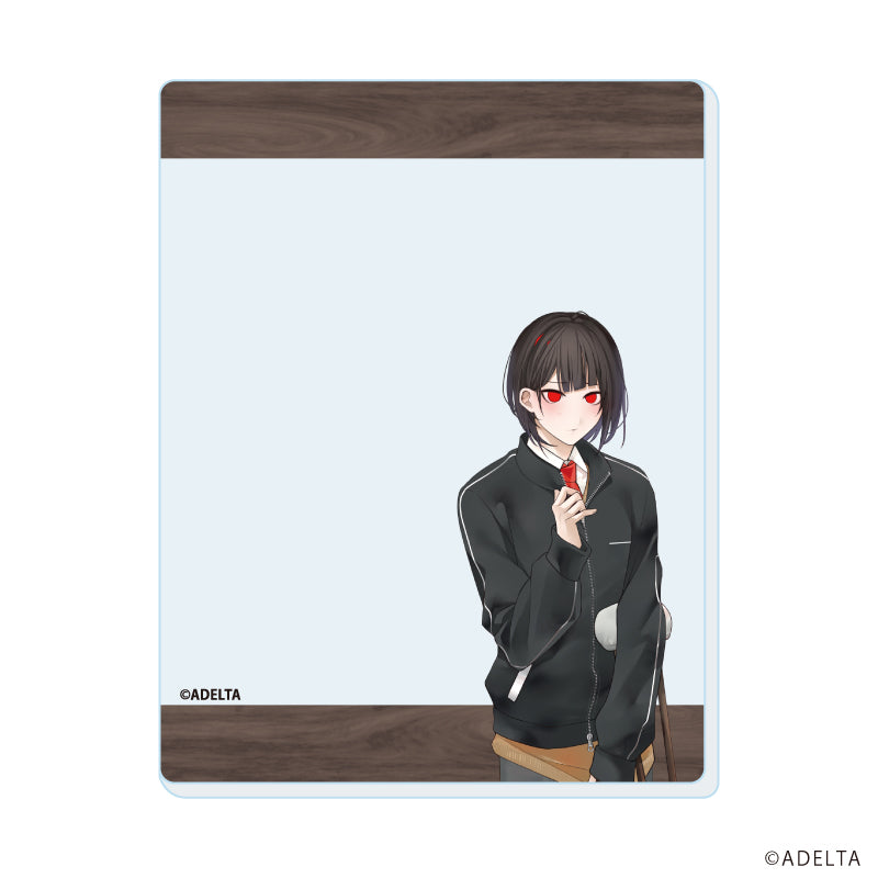 (1BOX=8)(굿즈 - 카드) Owen (Ooe) 아크릴 카드 02 스쿨 Ver. (특전 일러스트 포함) 상세 이미지 8