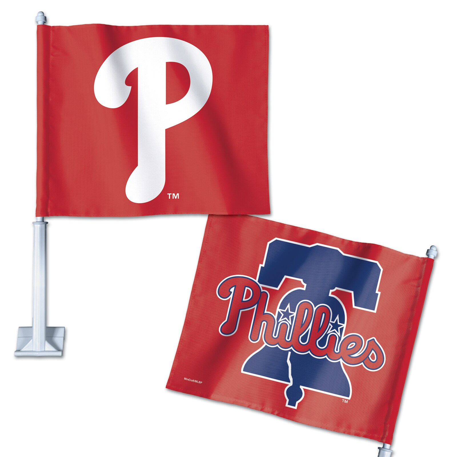 Philadelphia Phillies WinCraft 양면 팀 차량용 깃발 상세 이미지 4