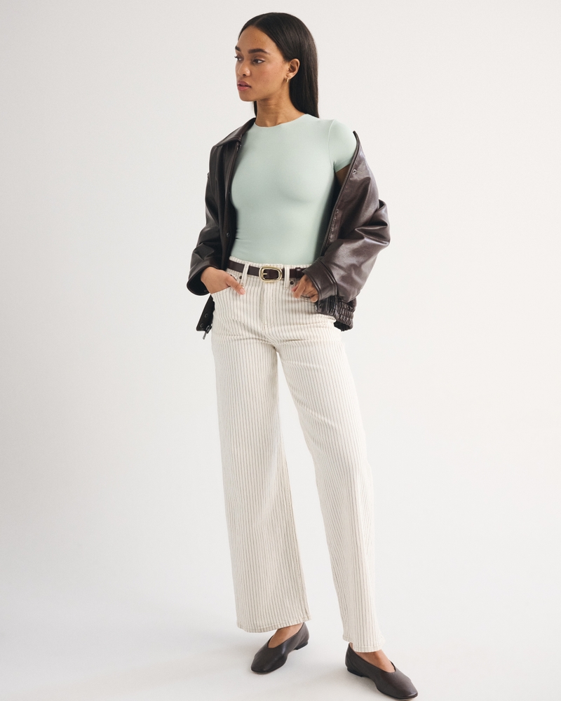 Snatched Seamless Tee Bodysuit 상세 이미지 2