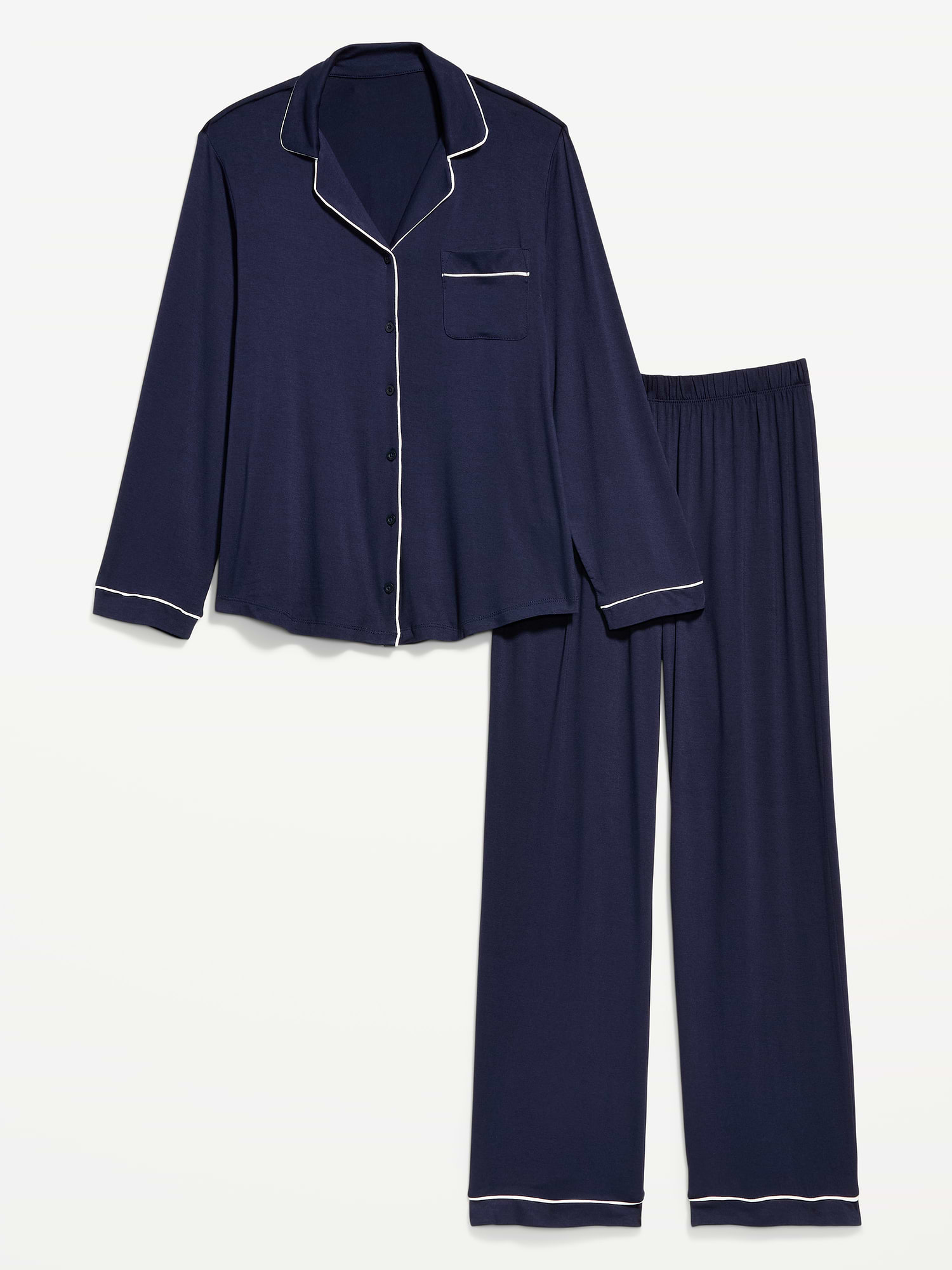 Sunday Sleep Knit Jersey Pant Set 상세 이미지 4
