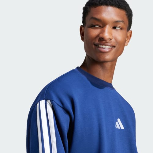 Essentials 3-Stripes Fleece Sweatshirt 상세 이미지 6